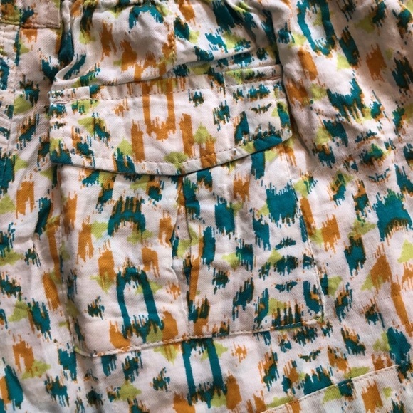 • 2/$10 • Tribal Print Linen Mossimo Shorts - Picture 4 of 5